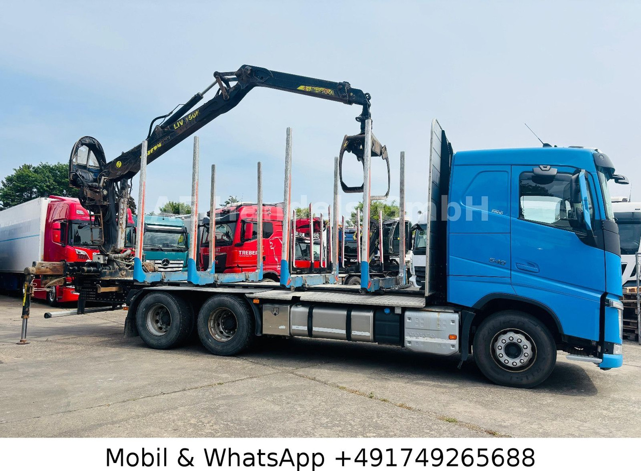 Volvo FH 540 BL 6x4 Tajfun LIV-150K *Retarder/Exte/ACC - Sunkvežimis su kranu: foto 2 Volvo FH 540 BL 6x4 Tajfun LIV-150K *Retarder/Exte/ACC - Sunkvežimis su kranu: foto 2