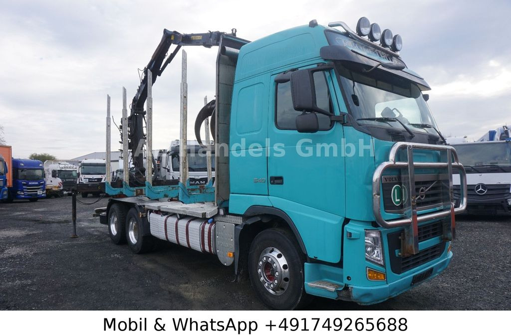 Volvo FH 540 Globe BL 6x4 Hiab 115z-80 *VEB+/AHK - Sunkvežimis su kranu: foto 4 Volvo FH 540 Globe BL 6x4 Hiab 115z-80 *VEB+/AHK - Sunkvežimis su kranu: foto 4