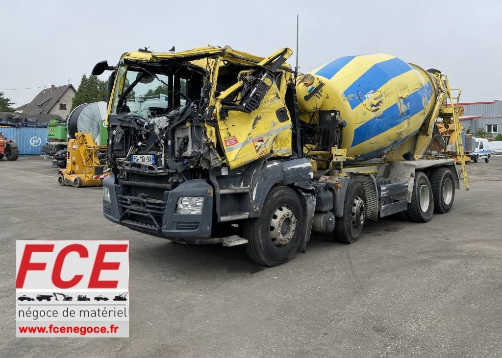 MAN MAN TGS 32-420 / STETTER AM-UltraEco endommagé - Betonvežis: foto 1 MAN MAN TGS 32-420 / STETTER AM-UltraEco endommagé - Betonvežis: foto 1