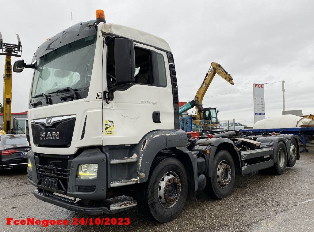 MAN TGS 35.460/RETARDER /DALBY - Hook-lift sunkvežimis: foto 1 MAN TGS 35.460/RETARDER /DALBY - Hook-lift sunkvežimis: foto 1