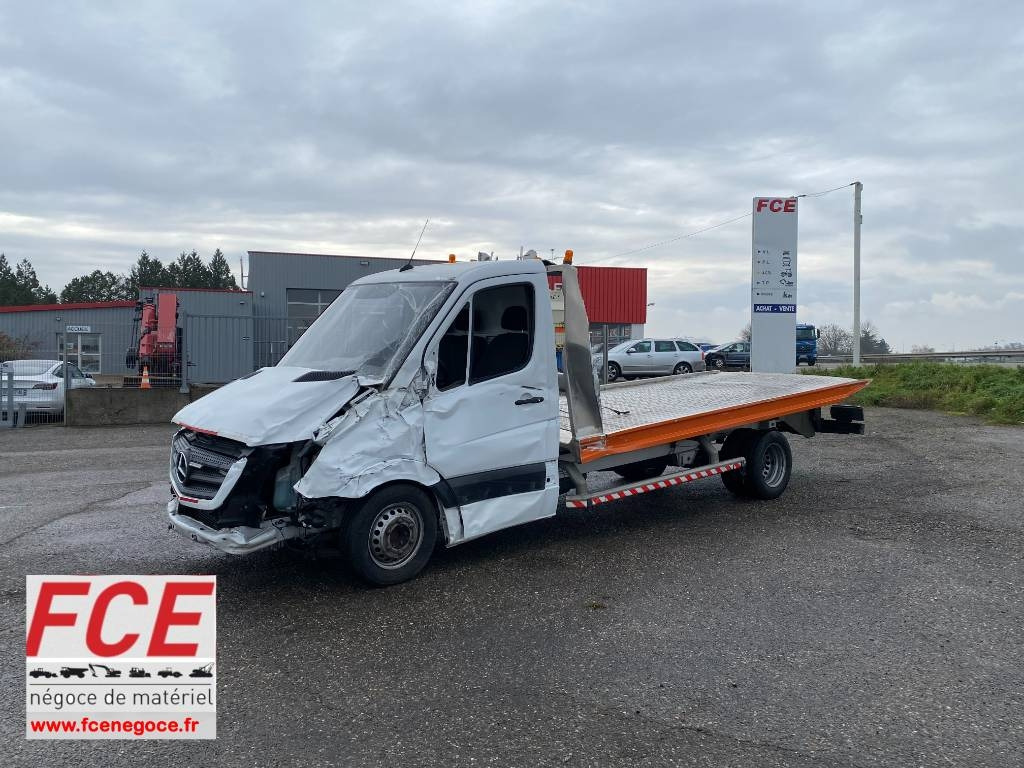 Mercedes-Benz SPRINTER 514Cdi / GAUBERT PC350 endommagée - Autovežis sunkvežimis: foto 1 Mercedes-Benz SPRINTER 514Cdi / GAUBERT PC350 endommagée - Autovežis sunkvežimis: foto 1