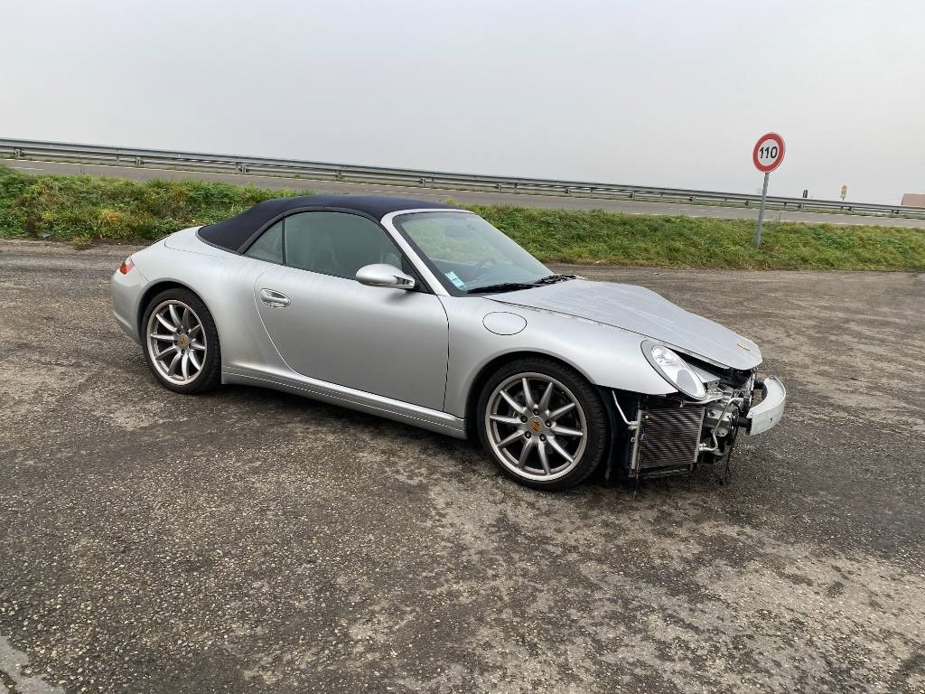 Porsche 911/997 Carrera 4 / 3.6i Cabriolet endommagée - Lengvasis automobilis: foto 4 Porsche 911/997 Carrera 4 / 3.6i Cabriolet endommagée - Lengvasis automobilis: foto 4
