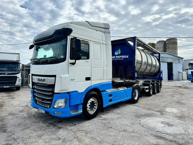 Fruehauf DAF XF 480 + REMORQUE FRUEHAUF CITERNE 23500€ - Puspriekabė cisterna: foto 1 Fruehauf DAF XF 480 + REMORQUE FRUEHAUF CITERNE 23500€ - Puspriekabė cisterna: foto 1