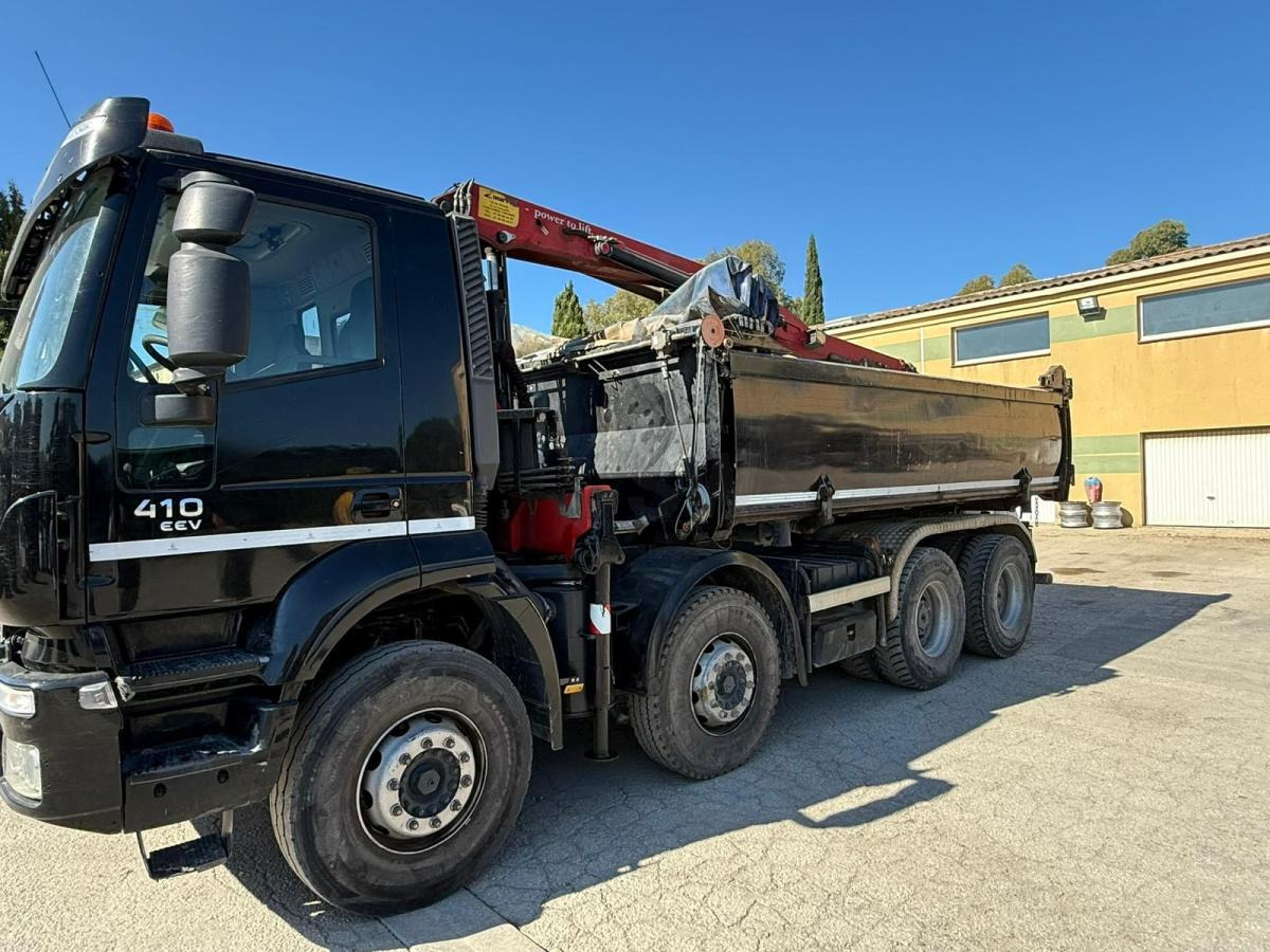 Iveco TRAKKER 410 EEV BI-BENNE GRUE MARREL 8X4 - Savivartis sunkvežimis: foto 3 Iveco TRAKKER 410 EEV BI-BENNE GRUE MARREL 8X4 - Savivartis sunkvežimis: foto 3
