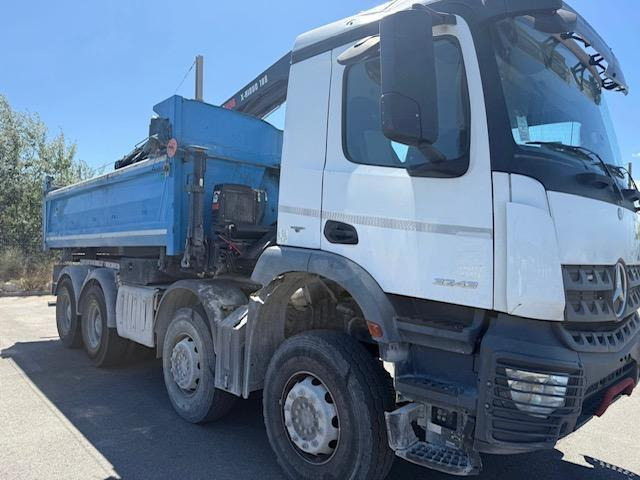Mercedes AROCS 3243 BI-BENNE GRUE - Savivartis sunkvežimis, Sunkvežimis su kranu: foto 2 Mercedes AROCS 3243 BI-BENNE GRUE - Savivartis sunkvežimis, Sunkvežimis su kranu: foto 2