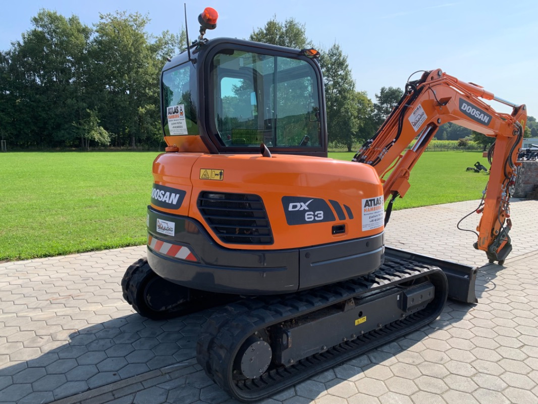 Doosan DX63-3 - Mini ekskavatorius: foto 2 Doosan DX63-3 - Mini ekskavatorius: foto 2