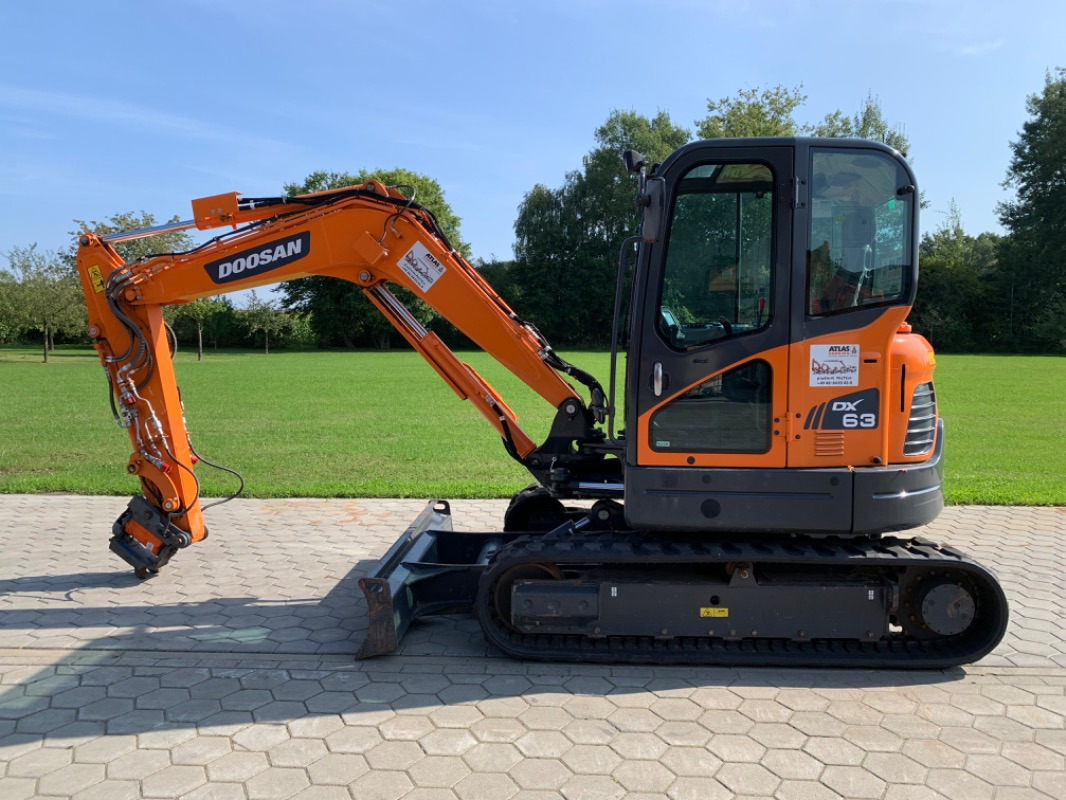 Doosan DX63-3 - Mini ekskavatorius: foto 3 Doosan DX63-3 - Mini ekskavatorius: foto 3