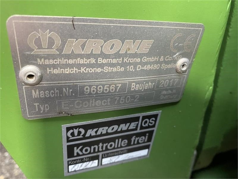 Krone Easy Collect 750-2 - Kukurūzų pjaunamoji: foto 3 Krone Easy Collect 750-2 - Kukurūzų pjaunamoji: foto 3