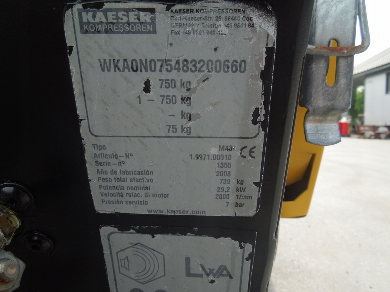 KAESER M43 - Oro kompresorius: foto 2 KAESER M43 - Oro kompresorius: foto 2