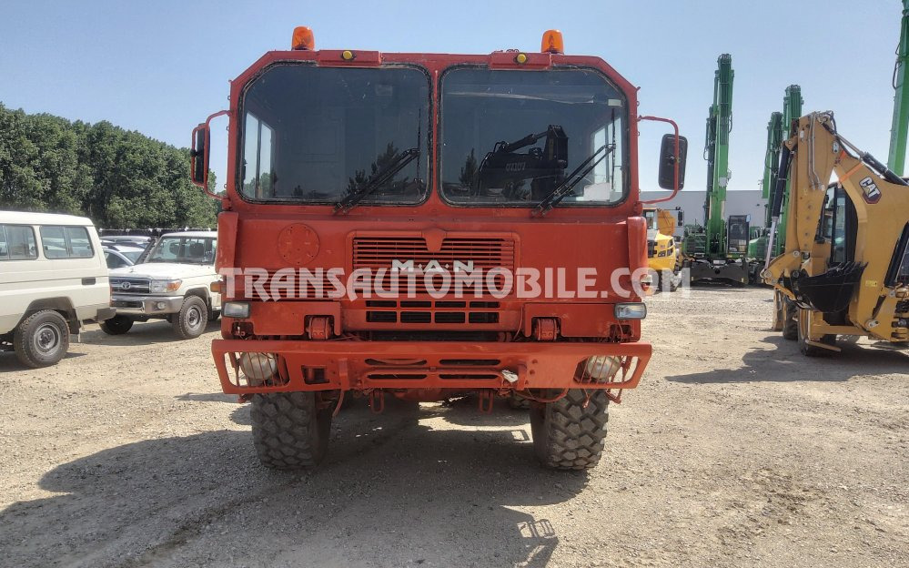 Autocisterna, Sunkvežimis su kranu Man KAT 1 8x8 12.7L TURBO DIESEL GRUE 7 tonnes ATLAS KM4300 M5 + CITERNE CARBURANT mobile 3.500 litres - EXPORT OUT EU: foto 8
