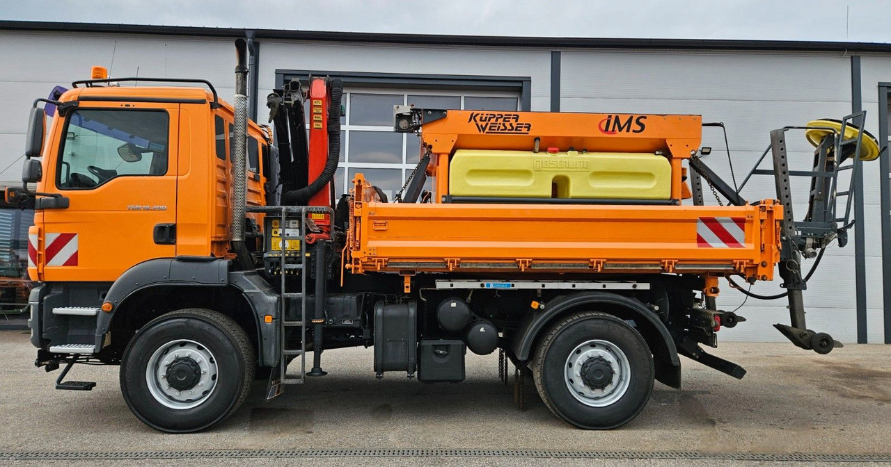 MAN TGM 18.290 4x4 Palfinger PK7001 Kran Funk Euro5 - Savivartis sunkvežimis, Sunkvežimis su kranu: foto 5 MAN TGM 18.290 4x4 Palfinger PK7001 Kran Funk Euro5 - Savivartis sunkvežimis, Sunkvežimis su kranu: foto 5