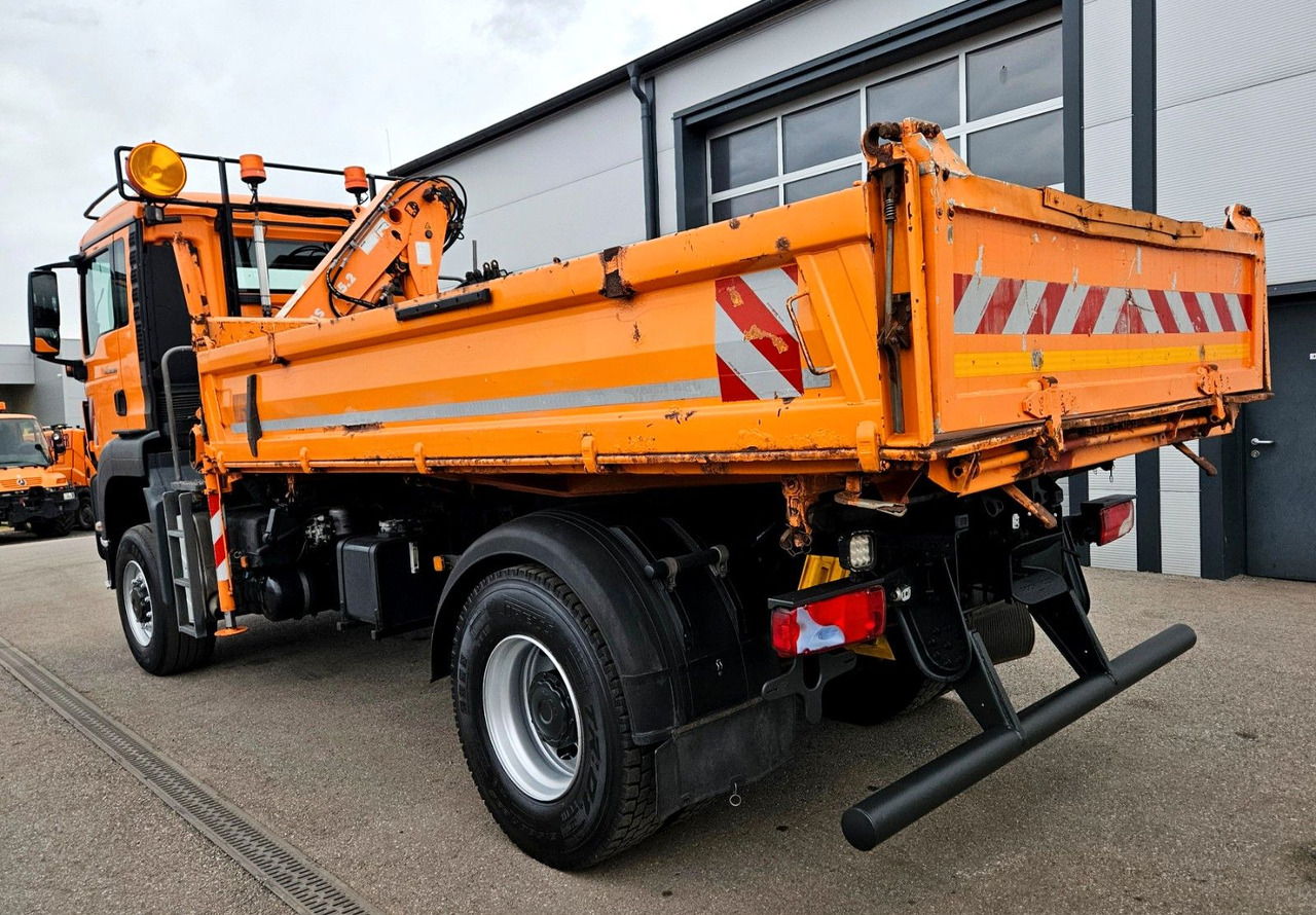 MAN TGS 18.320 4x4 BL Atlas 65.2 Kran Euro5 - Savivartis sunkvežimis, Sunkvežimis su kranu: foto 3 MAN TGS 18.320 4x4 BL Atlas 65.2 Kran Euro5 - Savivartis sunkvežimis, Sunkvežimis su kranu: foto 3