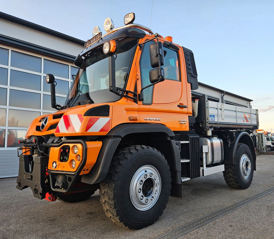 Unimog U527 UGE Euro6 VarioPilot Hydrostat - Savivartis sunkvežimis: foto 1 Unimog U527 UGE Euro6 VarioPilot Hydrostat - Savivartis sunkvežimis: foto 1