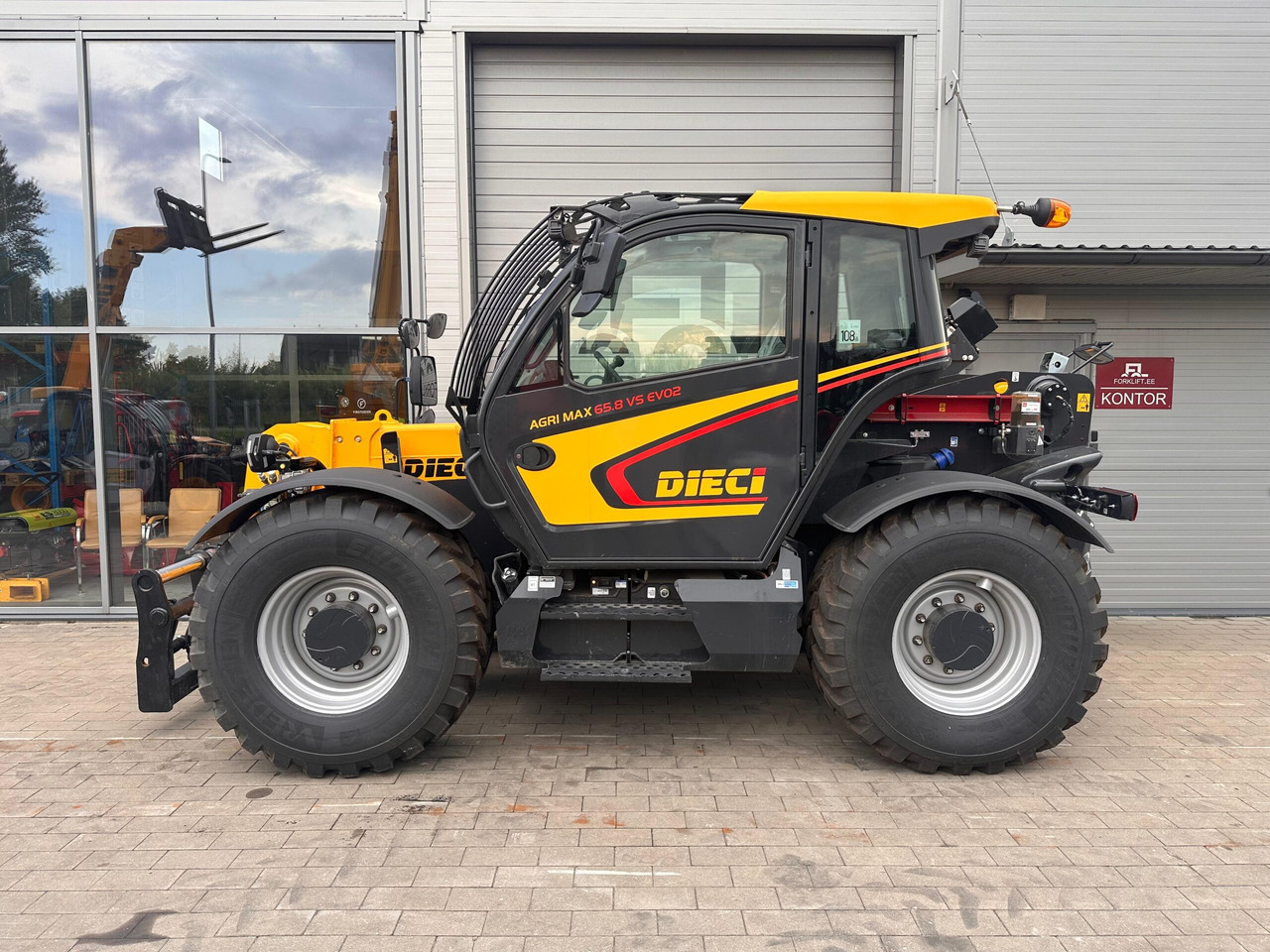 Dieci Agri Max 65.8 VS EVO2 - Teleskopinis krautuvas: foto 2 Dieci Agri Max 65.8 VS EVO2 - Teleskopinis krautuvas: foto 2
