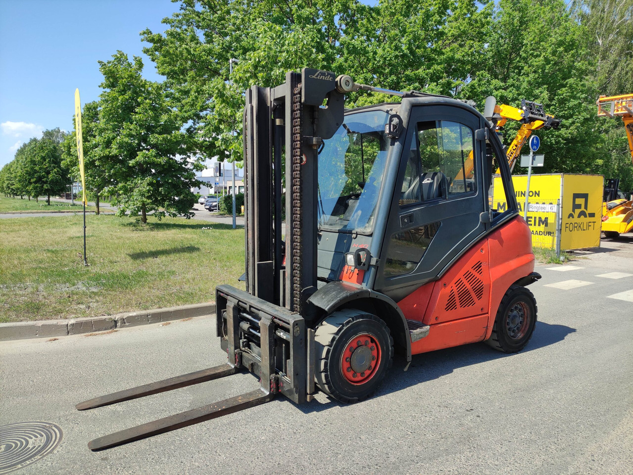 Linde H40D-01 - Dyzelinis krautuvas: foto 4 Linde H40D-01 - Dyzelinis krautuvas: foto 4