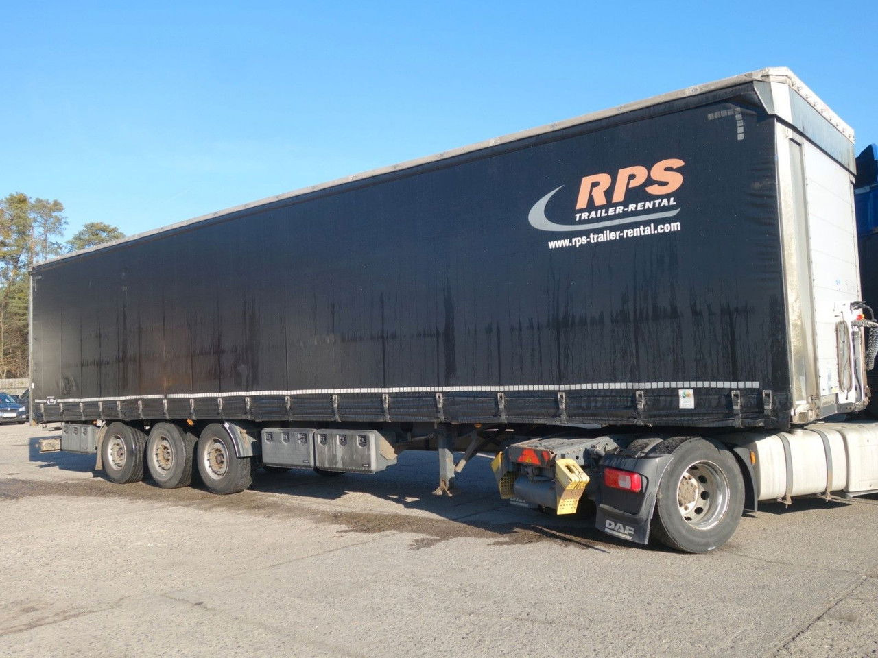 Fliegl SDS Standard, SAF Achsen - Tentinė puspriekabė: foto 2 Fliegl SDS Standard, SAF Achsen - Tentinė puspriekabė: foto 2