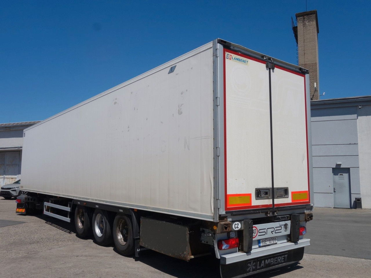 LAMBERET LVF S3 mit Carrier 1300, 2.400 BtS. - Refrižeratorius puspriekabė: foto 5 LAMBERET LVF S3 mit Carrier 1300, 2.400 BtS. - Refrižeratorius puspriekabė: foto 5