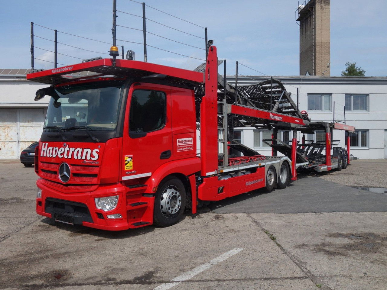 Mercedes-Benz Actros 1843 MP5 Metago Pro / Metago Pro VDI - Autovežis sunkvežimis: foto 1 Mercedes-Benz Actros 1843 MP5 Metago Pro / Metago Pro VDI - Autovežis sunkvežimis: foto 1