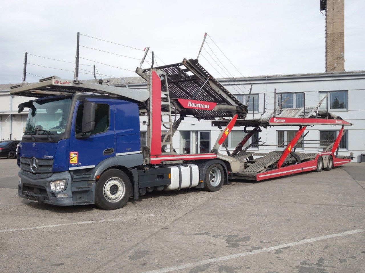 Mercedes-Benz Actros 1843 mit Euro Lohr, Retarder, VDI Certifi - Autovežis sunkvežimis: foto 2 Mercedes-Benz Actros 1843 mit Euro Lohr, Retarder, VDI Certifi - Autovežis sunkvežimis: foto 2