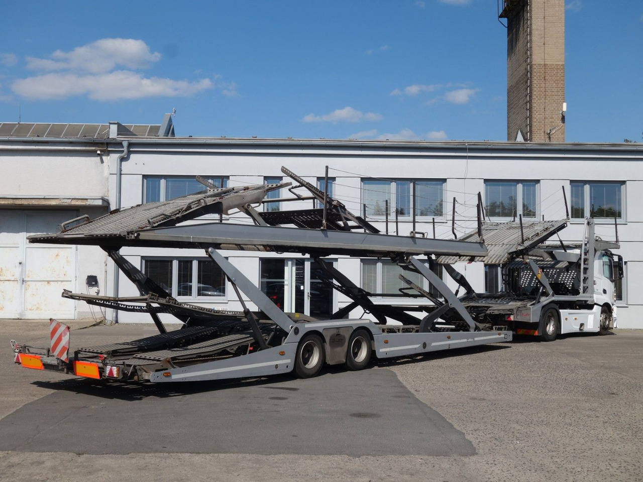 Mercedes-Benz Actros 1846 mit Euro LOHR, VDI Certificate - Autovežis sunkvežimis: foto 3 Mercedes-Benz Actros 1846 mit Euro LOHR, VDI Certificate - Autovežis sunkvežimis: foto 3