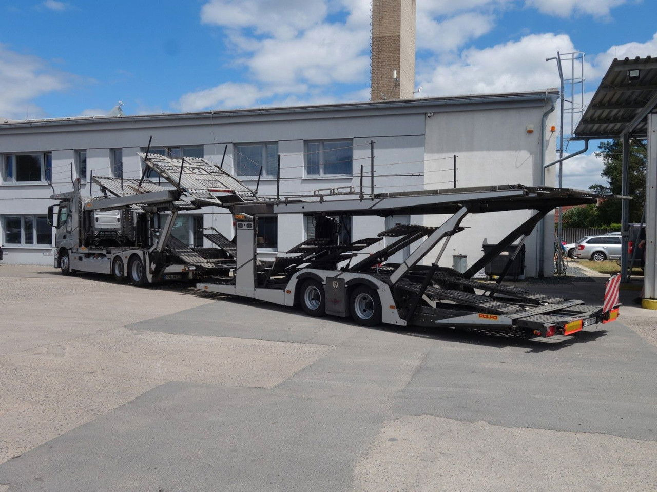 Mercedes-Benz Actros 2443 mit Rolfo FLX, Certifikation VDI - Autovežis sunkvežimis: foto 4 Mercedes-Benz Actros 2443 mit Rolfo FLX, Certifikation VDI - Autovežis sunkvežimis: foto 4