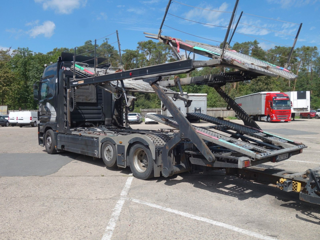 Mercedes-Benz Actros 2446 mit Rolfo für 10 PKW, Retarder - Autovežis sunkvežimis: foto 4 Mercedes-Benz Actros 2446 mit Rolfo für 10 PKW, Retarder - Autovežis sunkvežimis: foto 4
