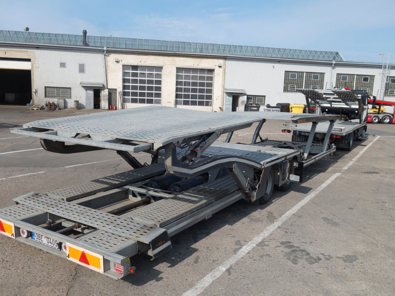 Mercedes-Benz Atego 1530 mit Anhänger für 7 PKW - Autovežis sunkvežimis: foto 3 Mercedes-Benz Atego 1530 mit Anhänger für 7 PKW - Autovežis sunkvežimis: foto 3
