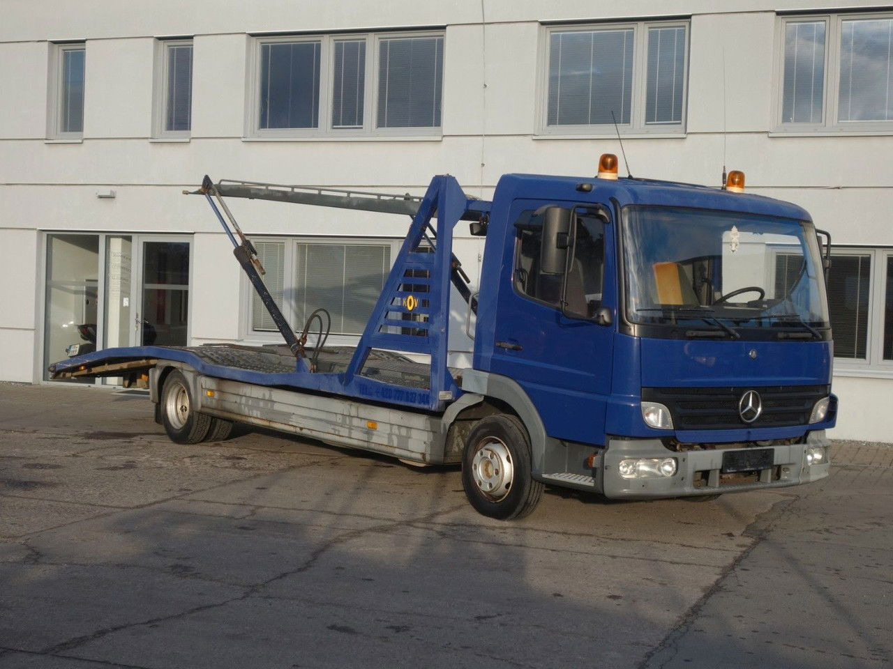 Mercedes-Benz Atego 815 für 2 PKW - Autovežis sunkvežimis: foto 1 Mercedes-Benz Atego 815 für 2 PKW - Autovežis sunkvežimis: foto 1