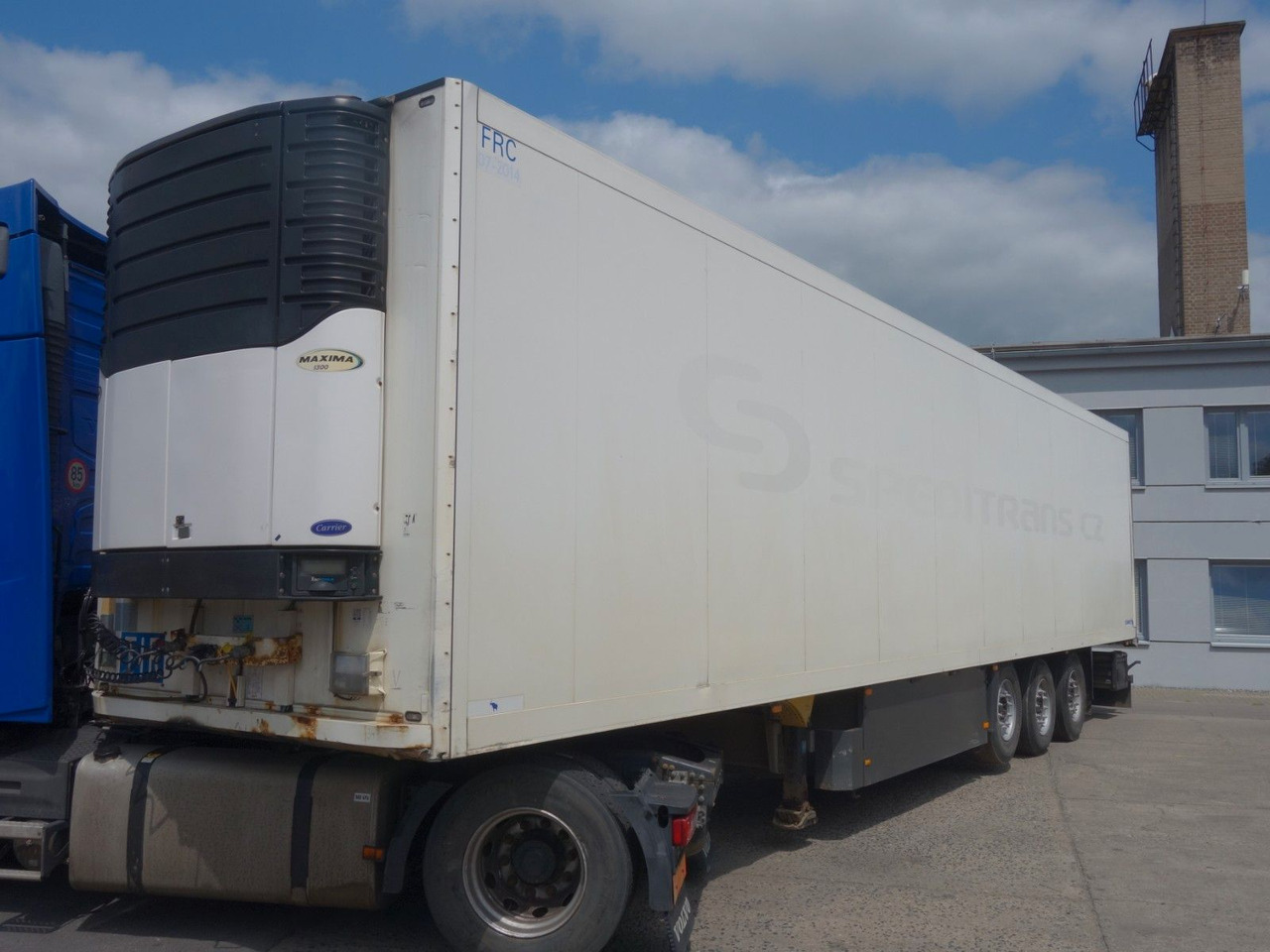 Schmitz Cargobull SKO 24/L mir Carrier 1300, SAF Achsen, Liftachse - Refrižeratorius puspriekabė: foto 1 Schmitz Cargobull SKO 24/L mir Carrier 1300, SAF Achsen, Liftachse - Refrižeratorius puspriekabė: foto 1
