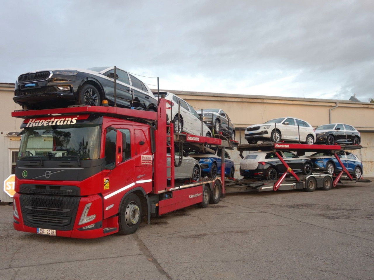 Volvo FM 13 460 6x2 Kässbohrer Metago - Supertrans - Autovežis sunkvežimis: foto 2 Volvo FM 13 460 6x2 Kässbohrer Metago - Supertrans - Autovežis sunkvežimis: foto 2