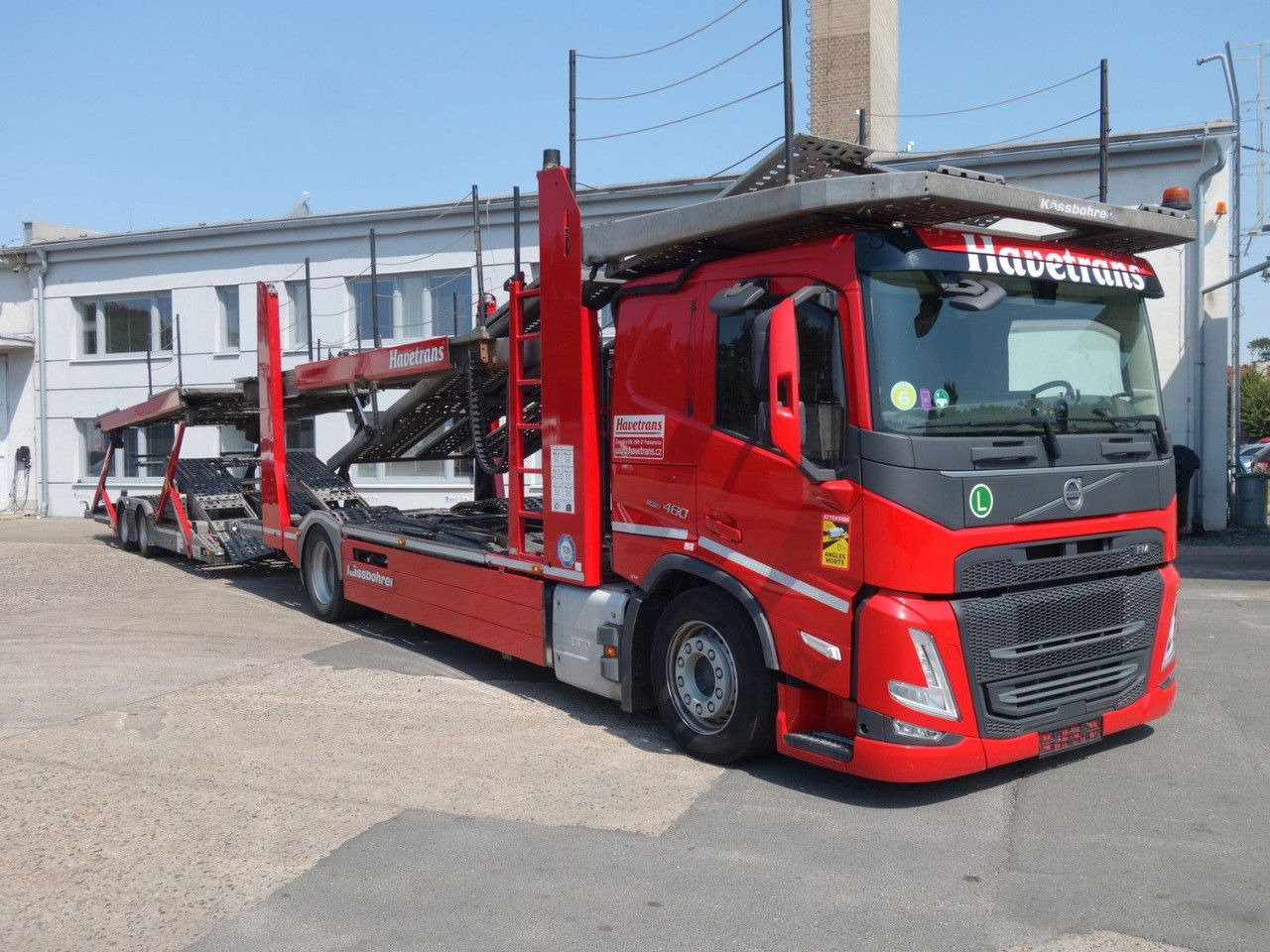 Volvo FM 460 Kässbohrer Vario / Supertrans - Autovežis sunkvežimis: foto 4 Volvo FM 460 Kässbohrer Vario / Supertrans - Autovežis sunkvežimis: foto 4