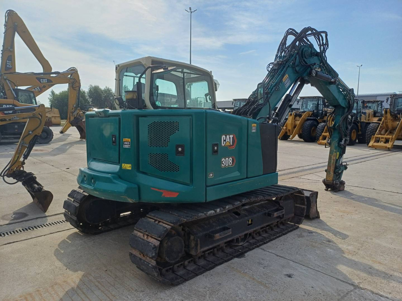 CAT 308CR - Vikšrinis ekskavatorius: foto 3 CAT 308CR - Vikšrinis ekskavatorius: foto 3