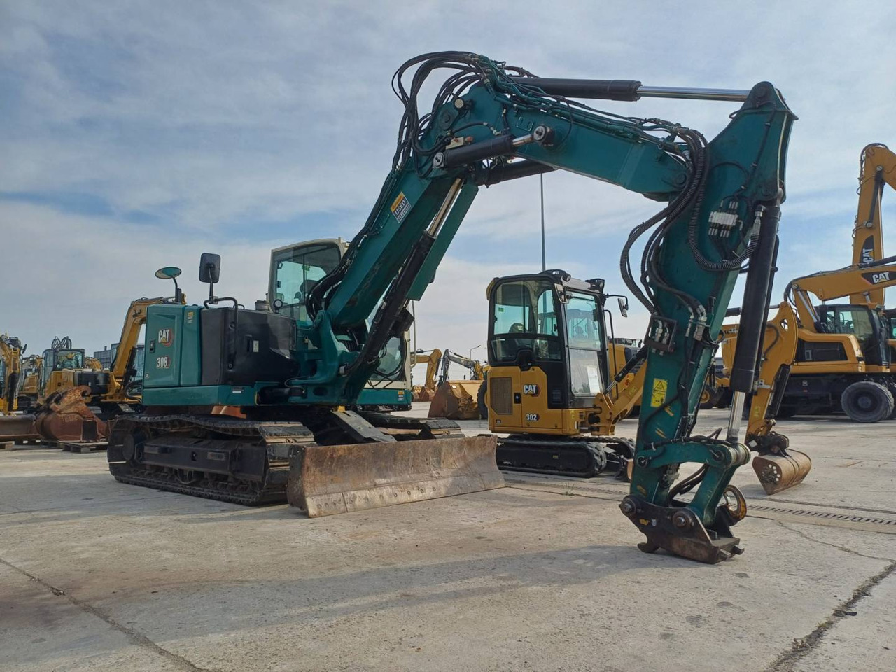 CAT 308CR - Vikšrinis ekskavatorius: foto 2 CAT 308CR - Vikšrinis ekskavatorius: foto 2