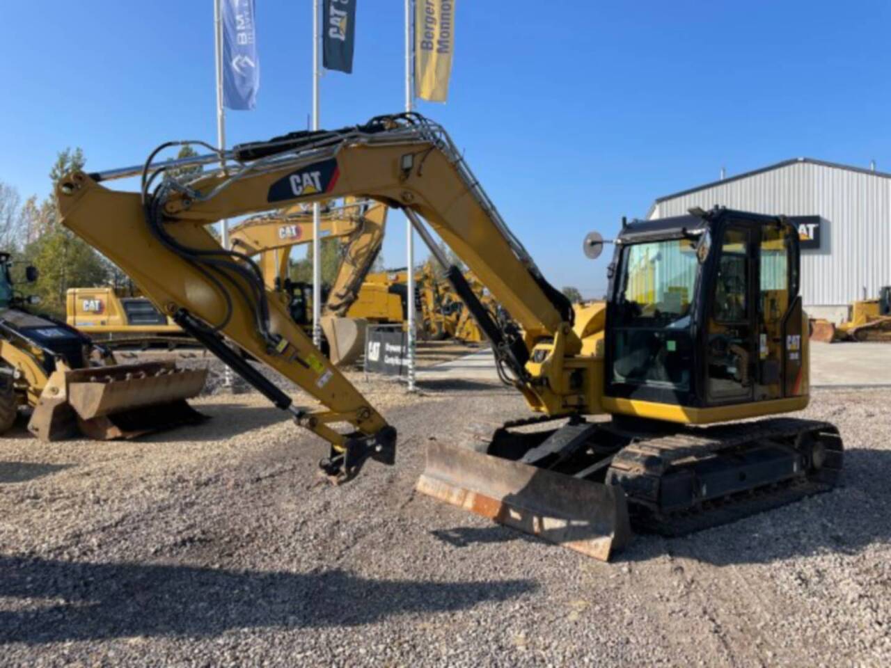 CAT 308E2CR - Vikšrinis ekskavatorius: foto 1 CAT 308E2CR - Vikšrinis ekskavatorius: foto 1