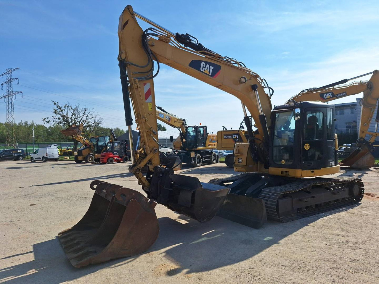 CAT 314DLCR - Vikšrinis ekskavatorius: foto 1 CAT 314DLCR - Vikšrinis ekskavatorius: foto 1