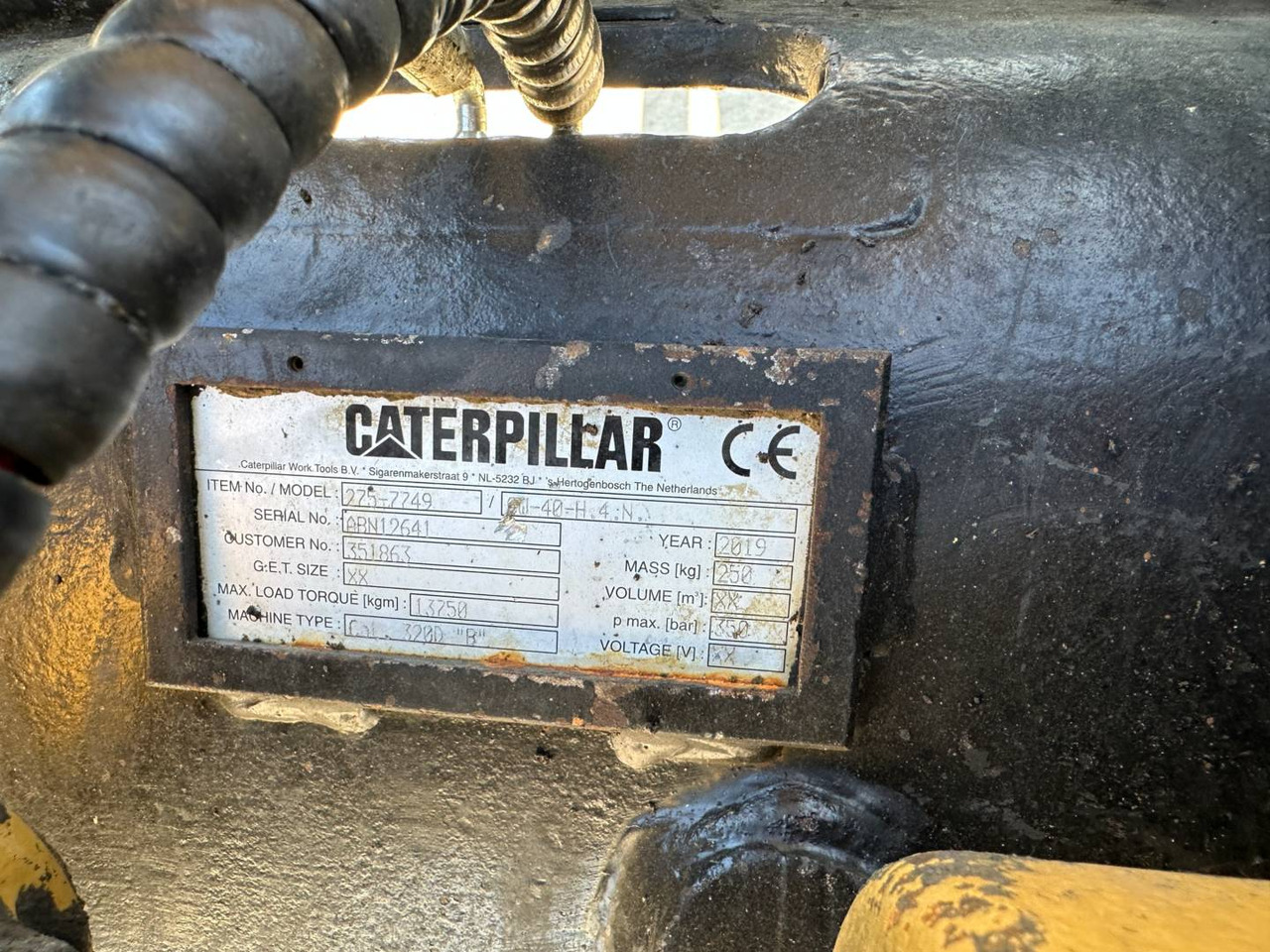 CAT 323 lizingą CAT 323: foto 17