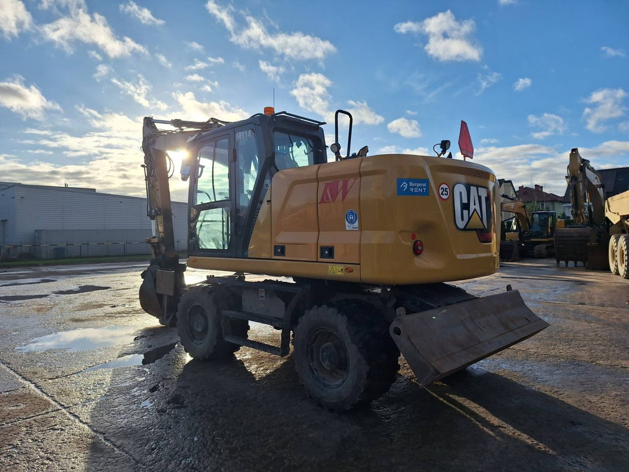 CAT M 314 - Ratinis ekskavatorius: foto 4 CAT M 314 - Ratinis ekskavatorius: foto 4