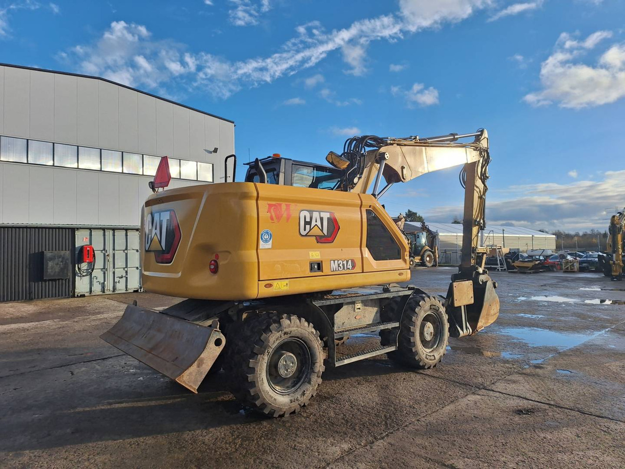 CAT M 314 - Ratinis ekskavatorius: foto 3 CAT M 314 - Ratinis ekskavatorius: foto 3