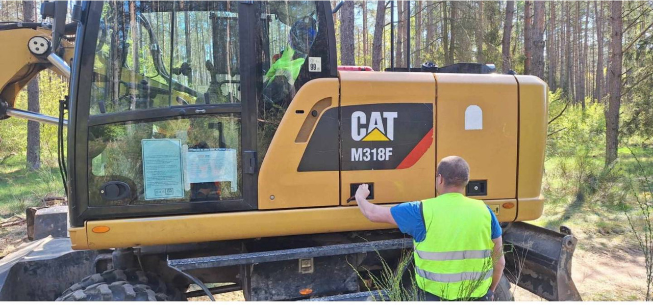 CAT M318F - Ratinis ekskavatorius: foto 4 CAT M318F - Ratinis ekskavatorius: foto 4