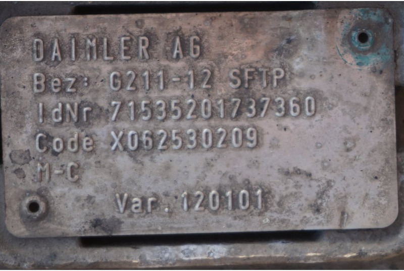 Mercedes-Benz G211-12KL MP4 OM470 - Pavarų dėžė - Sunkvežimis: foto 5 Mercedes-Benz G211-12KL MP4 OM470 - Pavarų dėžė - Sunkvežimis: foto 5