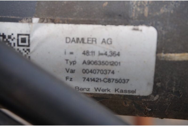 Mercedes-Benz R245- 741.421 48/11 - Galinė ašis - Sunkvežimis: foto 2 Mercedes-Benz R245- 741.421 48/11 - Galinė ašis - Sunkvežimis: foto 2