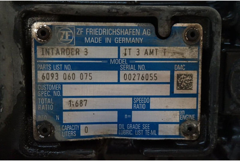 ZF 12AS2331DD+INT3 81.32004-6389 - Pavarų dėžė - Sunkvežimis: foto 5 ZF 12AS2331DD+INT3 81.32004-6389 - Pavarų dėžė - Sunkvežimis: foto 5