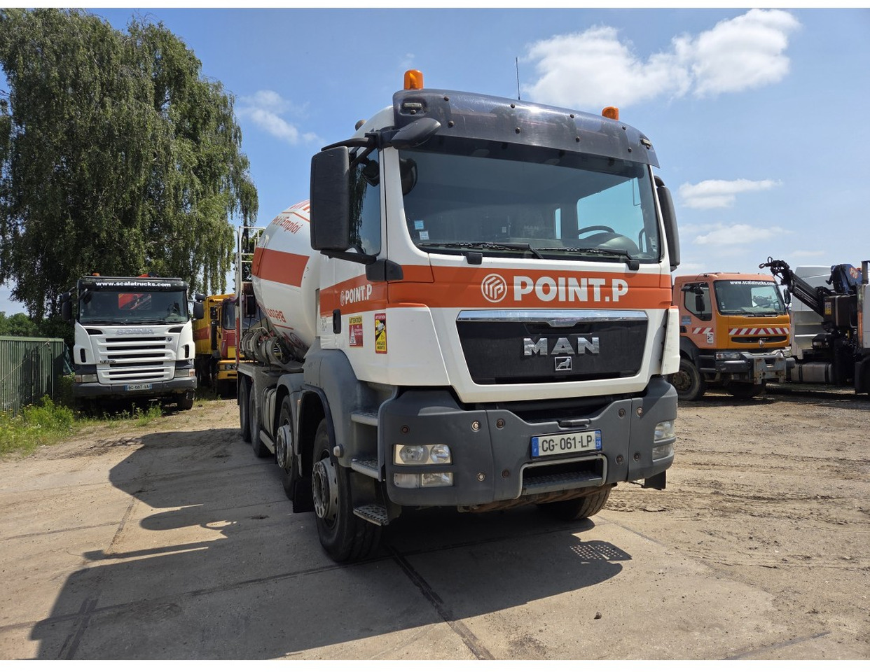 MAN TGS 35.400 8X4 Concrete Mixer Stetter 9m3 Steelsuspension - Betonvežis: foto 4 MAN TGS 35.400 8X4 Concrete Mixer Stetter 9m3 Steelsuspension - Betonvežis: foto 4