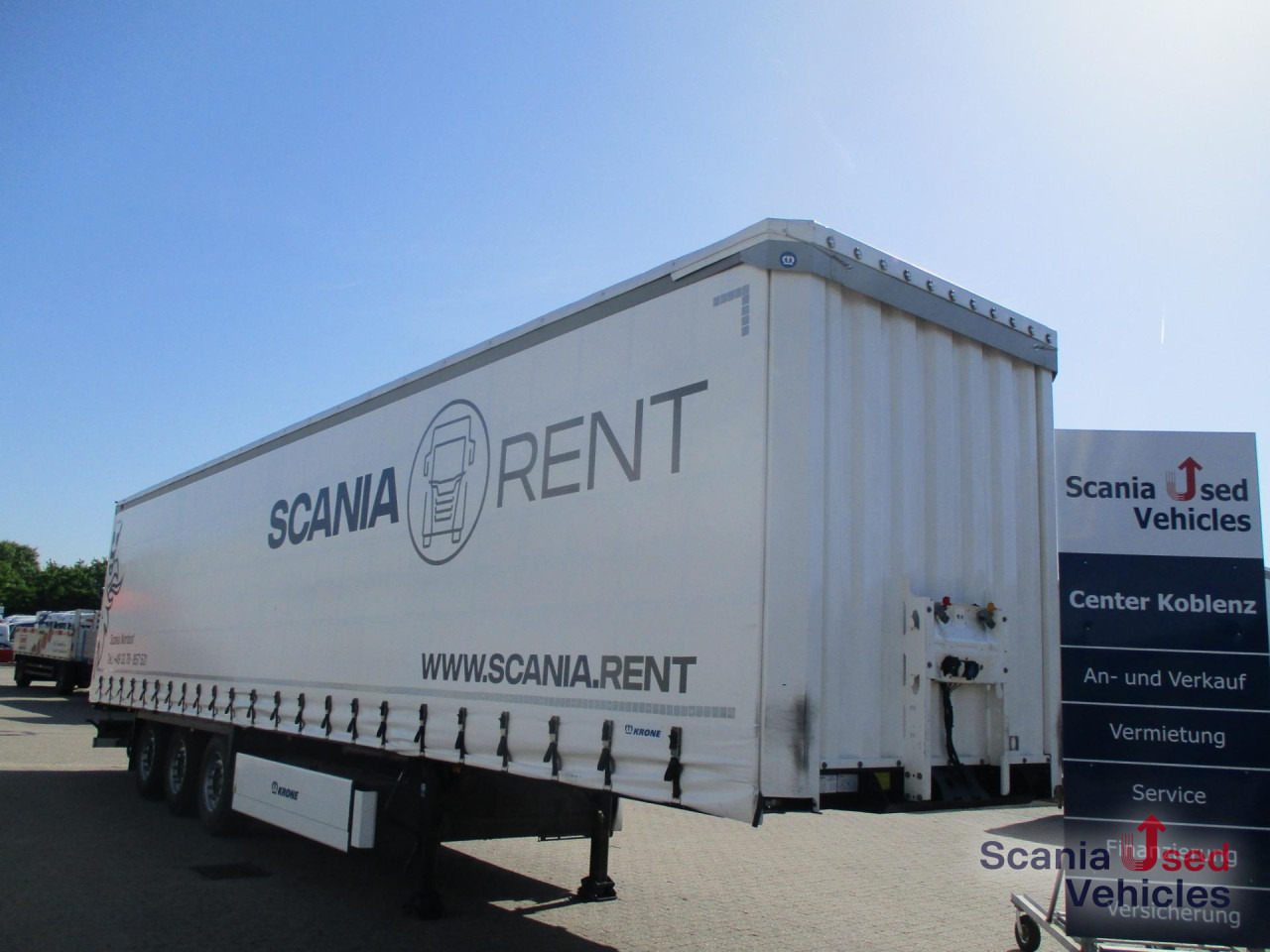 KRONE CURTAINSIDER - STANDARD - LIFTACHSE - PAL-KASTEN - Tentinė puspriekabė: foto 1 KRONE CURTAINSIDER - STANDARD - LIFTACHSE - PAL-KASTEN - Tentinė puspriekabė: foto 1