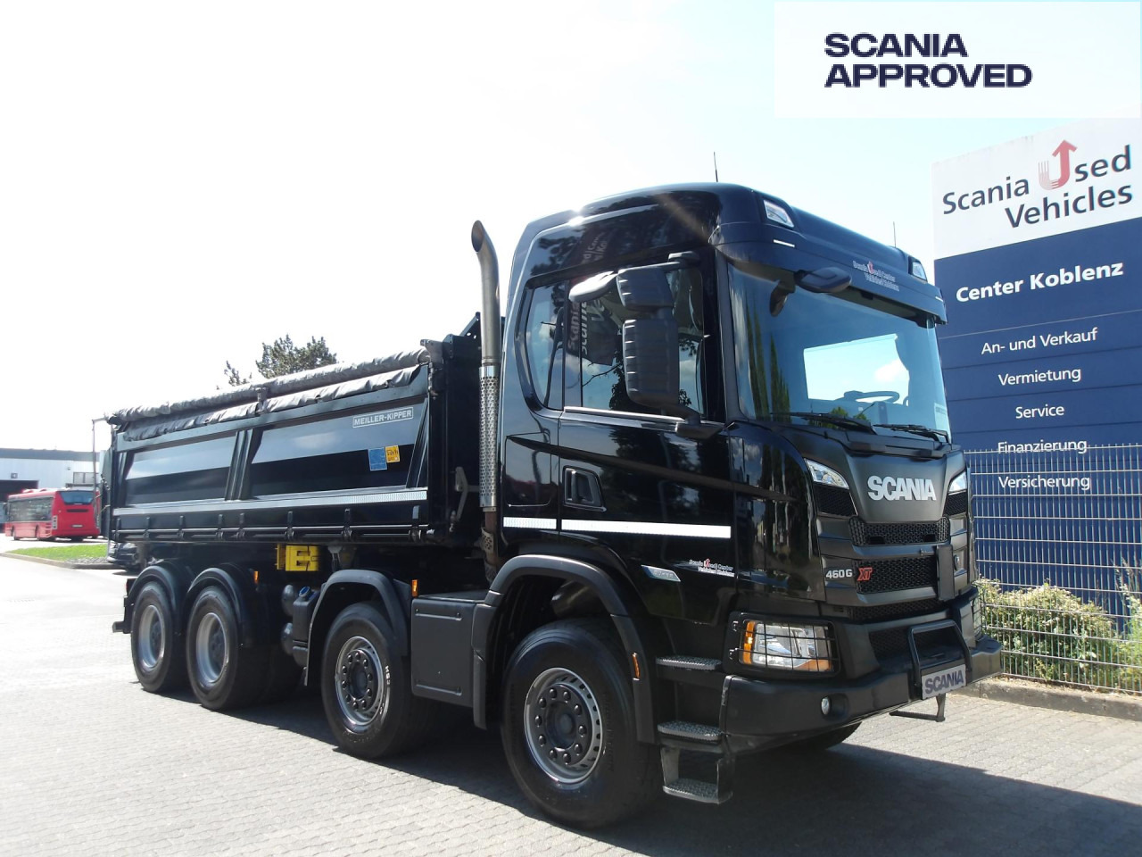 SCANIA G 460 - 8x4 - MEILLER DSK mit BORDMATIK - - Savivartis sunkvežimis: foto 1 SCANIA G 460 - 8x4 - MEILLER DSK mit BORDMATIK - - Savivartis sunkvežimis: foto 1