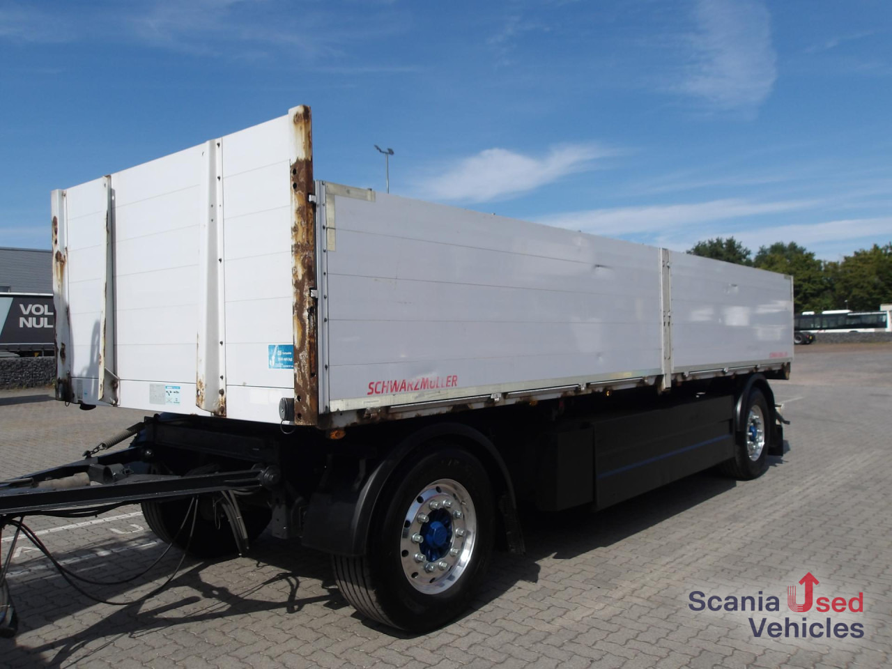 SCHWARZMUELLER AZ18 T-Serie - BPW Achsen - ALCOA - Palettenkasten - Platforminė/ Bortinė priekaba: foto 1 SCHWARZMUELLER AZ18 T-Serie - BPW Achsen - ALCOA - Palettenkasten - Platforminė/ Bortinė priekaba: foto 1