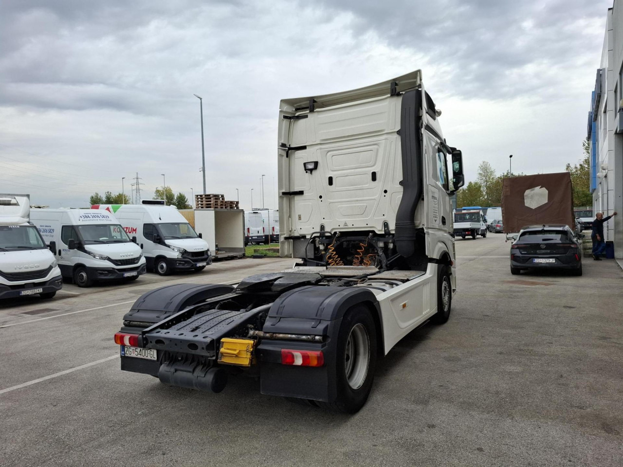 MERCEDES-BENZ Actros 1845 - Vilkikas: foto 4 MERCEDES-BENZ Actros 1845 - Vilkikas: foto 4