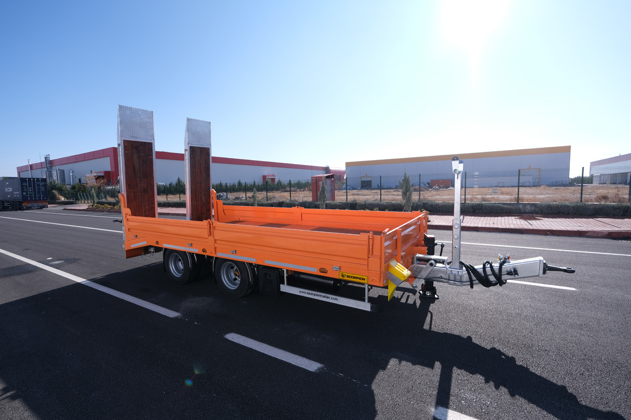 SCORPION 2 AXLE TANDEM TRAILER NEW (MANUFACTURER COMPANY) - Platforminė/ Bortinė priekaba: foto 1 SCORPION 2 AXLE TANDEM TRAILER NEW (MANUFACTURER COMPANY) - Platforminė/ Bortinė priekaba: foto 1