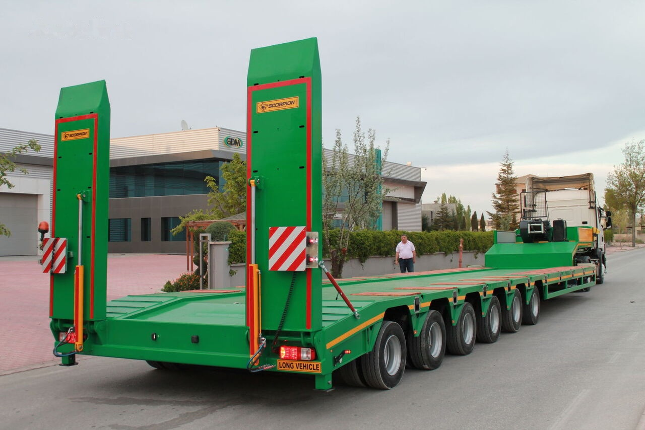 Scorpion Trailer 2023 NEW 6 AXLE (MANUFACTURER COMPANY) - Žemo profilio platforma puspriekabė: foto 3 Scorpion Trailer 2023 NEW 6 AXLE (MANUFACTURER COMPANY) - Žemo profilio platforma puspriekabė: foto 3