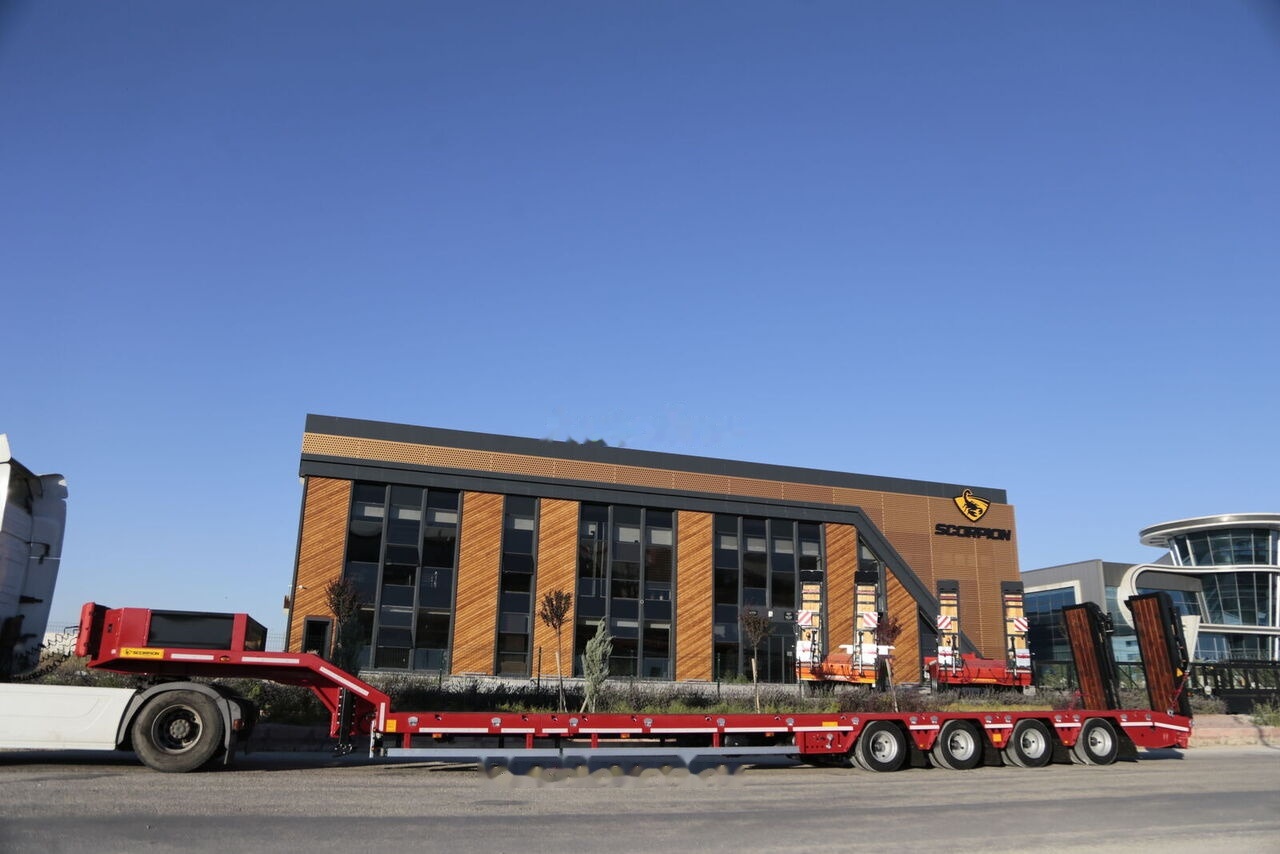 Scorpion Trailer 2024 NEW 4 AXLE (MANUFACTURER COMPANY) - Žemo profilio platforma puspriekabė: foto 3 Scorpion Trailer 2024 NEW 4 AXLE (MANUFACTURER COMPANY) - Žemo profilio platforma puspriekabė: foto 3